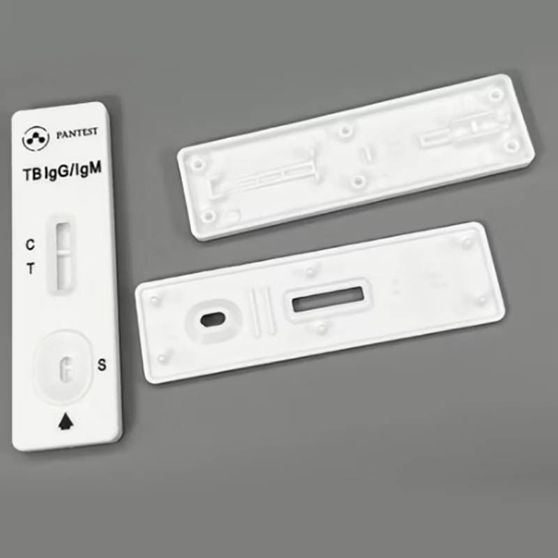 Plastic diagnostic test kit packaging molding