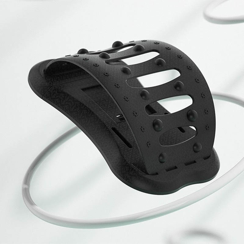 Cervical and lumbar traction device moulding