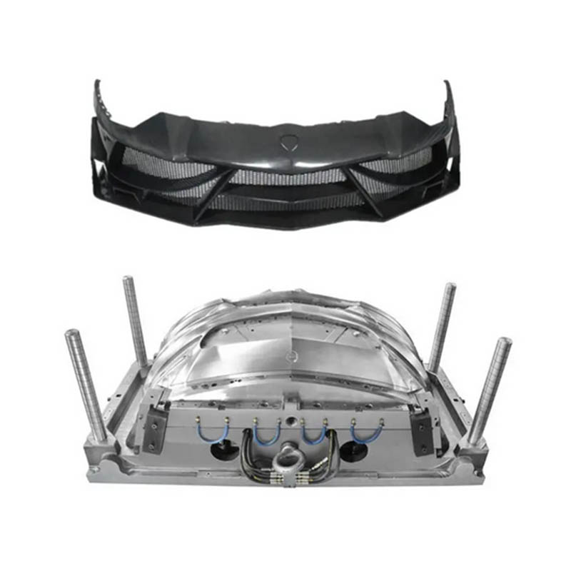 Automotive bumper molding