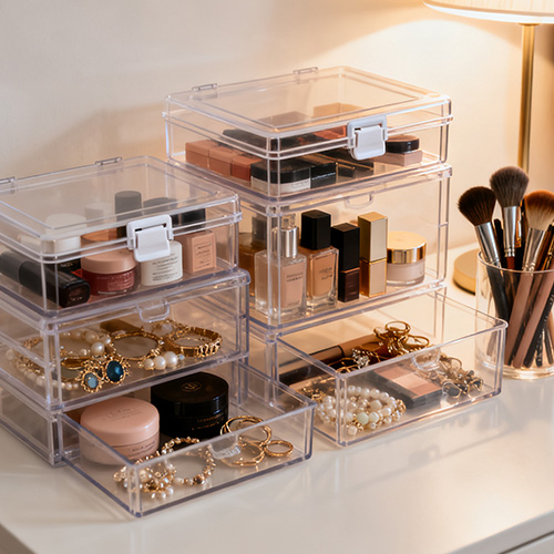 射出成形サービス クリア収納ケース