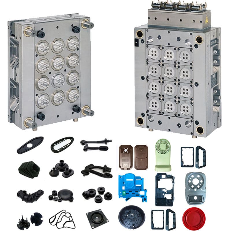 交換可能なコア/キャビティ金型