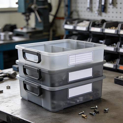 パーツピック収納ボックスビンモールディング