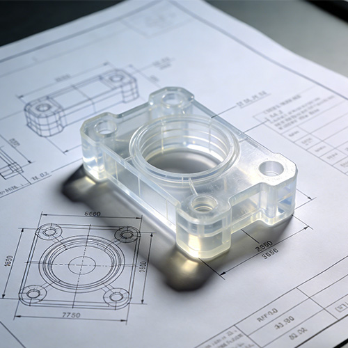 プラスチックCNC機械加工カスタマイズ部品
