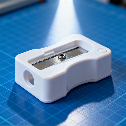 プラスチック射出鉛筆削り成形