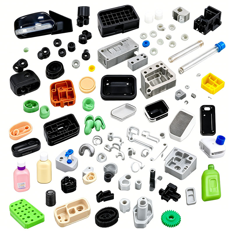 プラスチック成形機部品成形